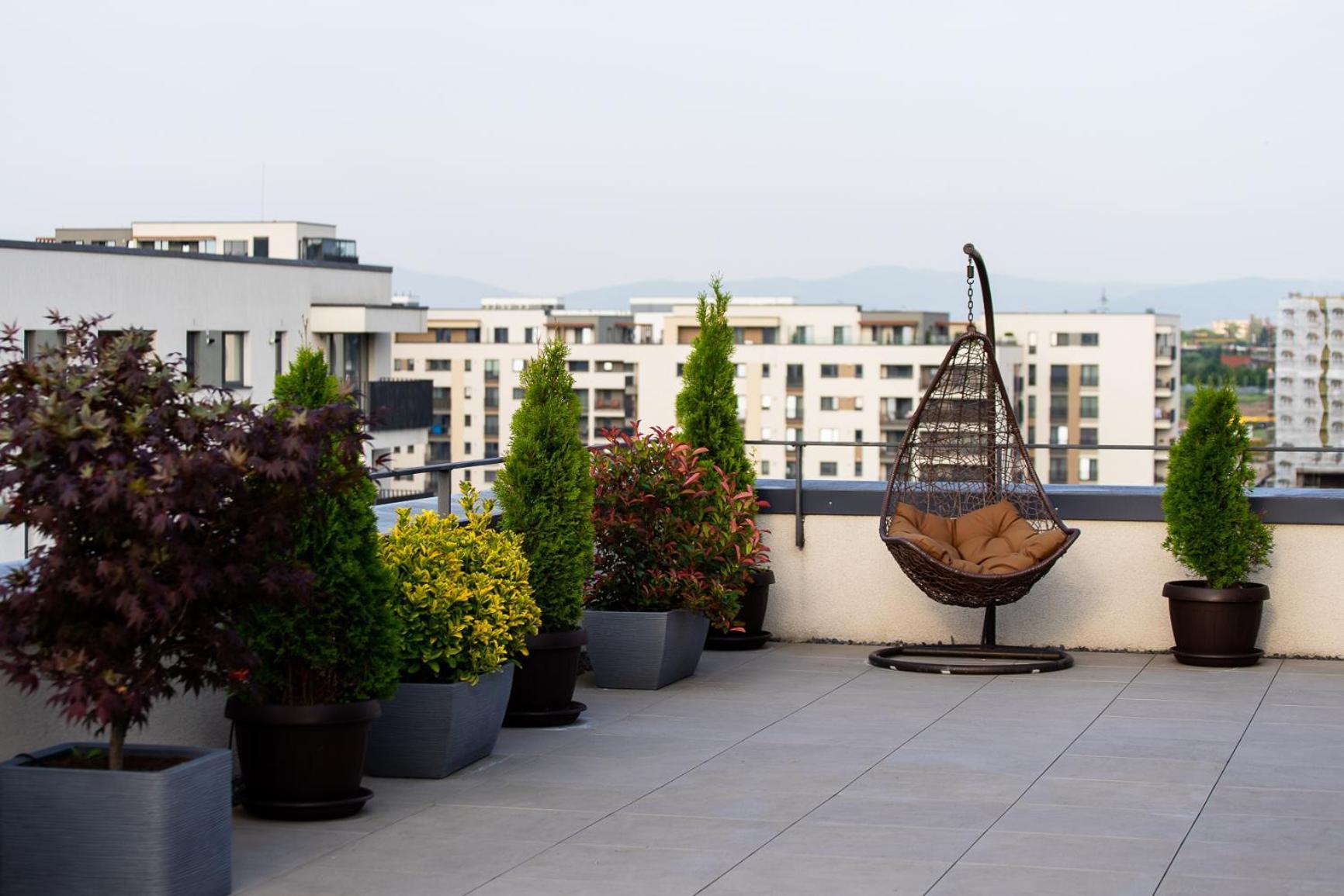 Penthouse Eliza - Coressi Braşov Dış mekan fotoğraf