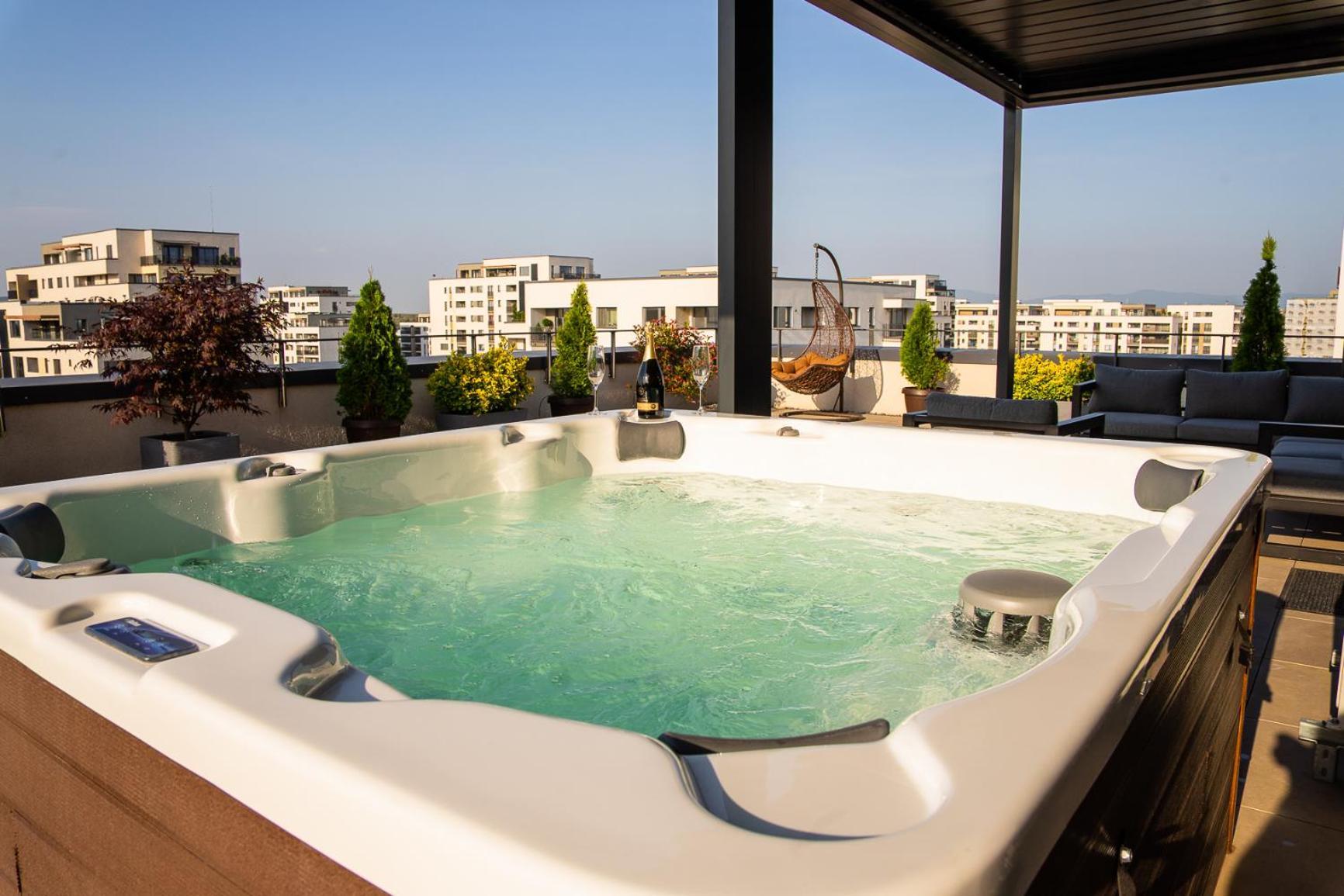 Penthouse Eliza - Coressi Braşov Dış mekan fotoğraf