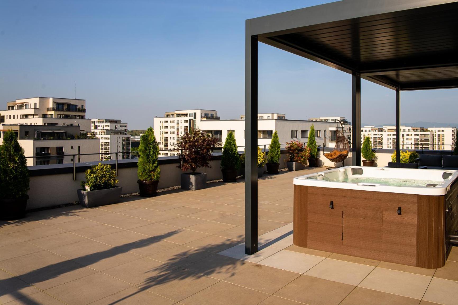 Penthouse Eliza - Coressi Braşov Dış mekan fotoğraf